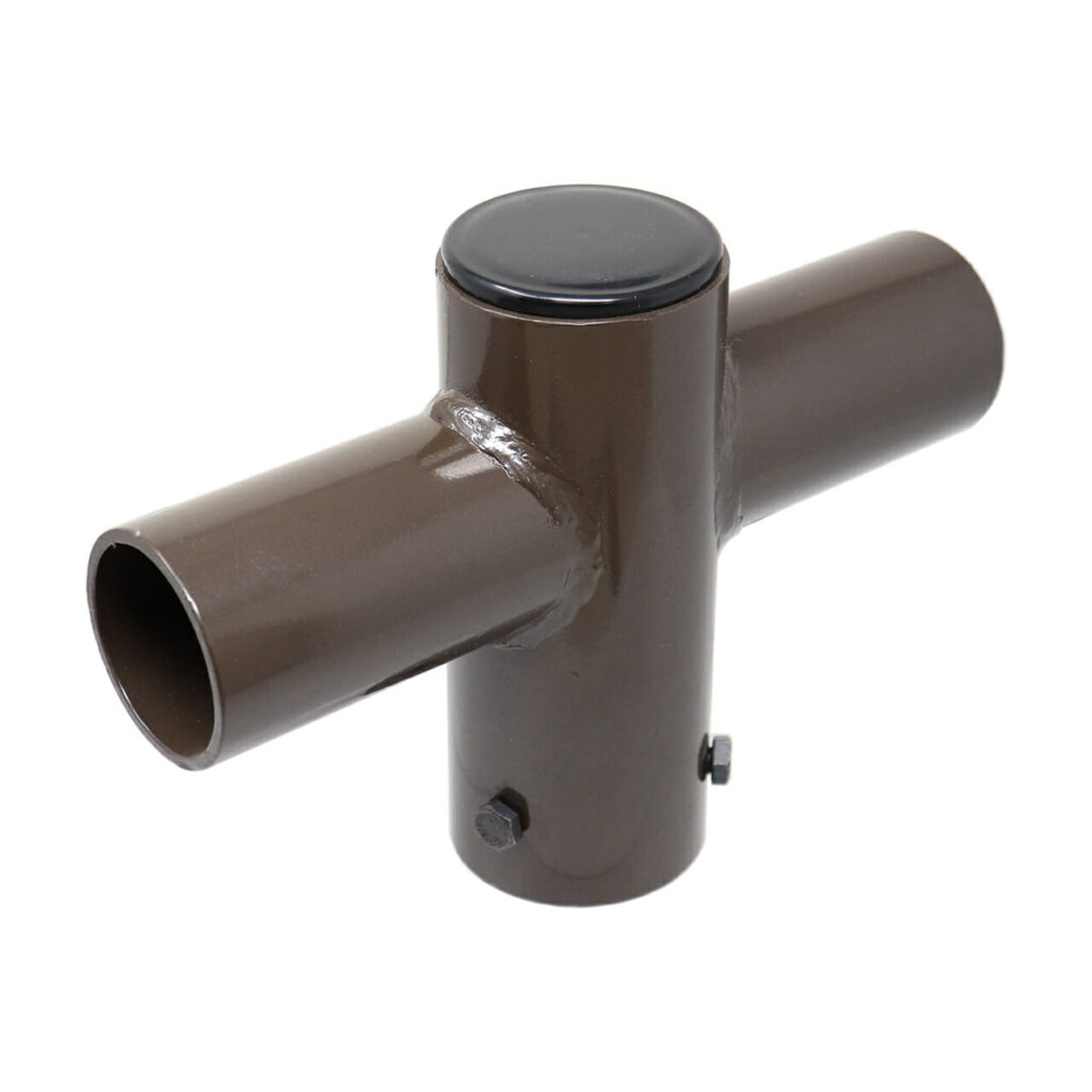 Steel Tenon Adapter with 2 Horizontal 180° Tenons