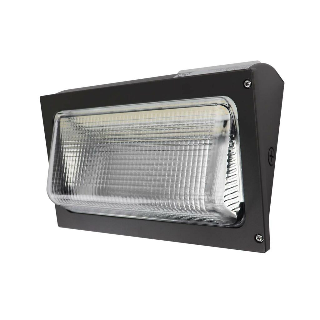 75 Watt LED Wall Pack with Adjustable Power and Color Temperature