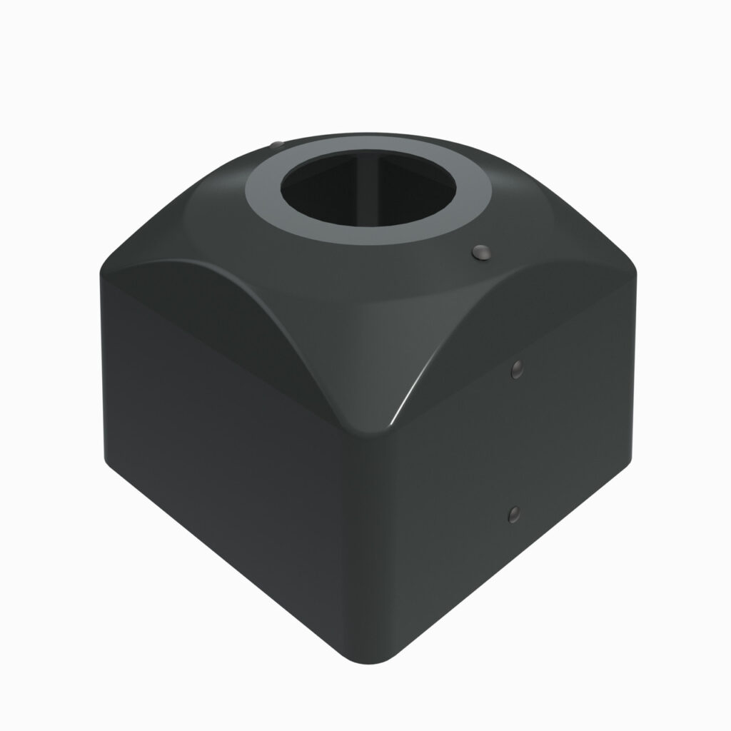 Round Pole Tall Base Cover
