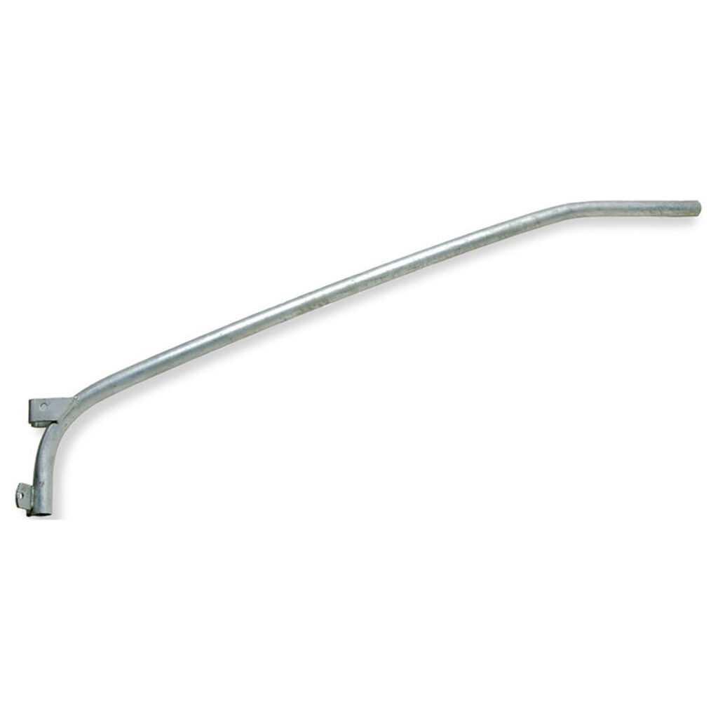 4 Foot Cantilever Style Wood Pole Bracket, 1-1/4 Inch Diameter Steel Tube