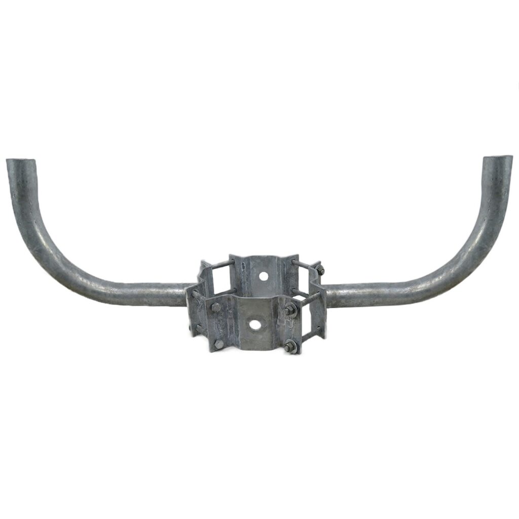 2 Arm Wrap Around Bracket for Wood Poles with 10-13 inch Diameter